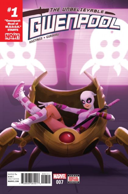 THE UNBELIEVABLE GWENPOOL #7 | MARVEL COMICS | 2016 | A