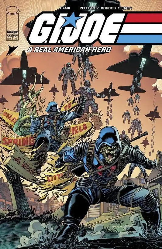 GI JOE A REAL AMERICAN HERO #308 CVR A ANDY KUBERT & BRAD ANDERSON | IMAGE COMICS | JULY 2024