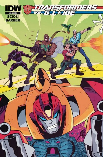 TRANSFORMERS VS. G.I. JOE #5 | IDW PUBLISHING | 2014 | RATIO INCENTIVE 1:10