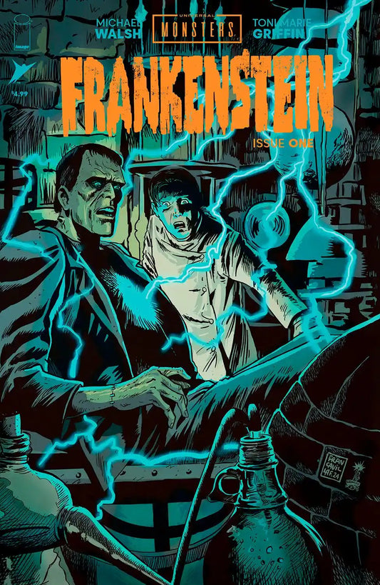 UNIVERSAL MONSTERS FRANKENSTEIN #1 (OF 4)  | 1:10 RATIO INCENTIVEFRANCAVILLA CONNECTING VAR | IMAGE COMICS | JANUARY 2024