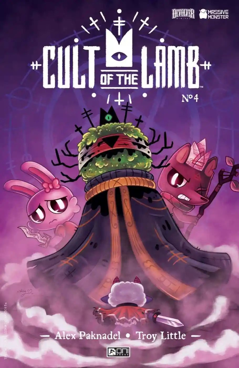 CULT OF THE LAMB #4 (OF 4) CVR C  | 1:10 RATIO INCENTIVE |  ONI PRESS | SEPTEMBER 2024