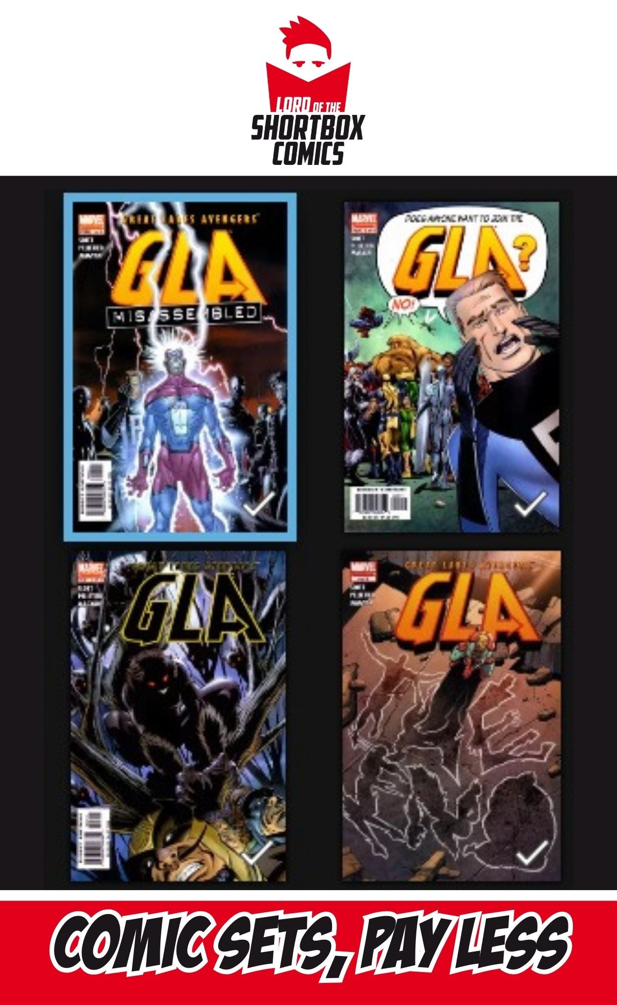 GLA #1-4 | Marvel Comics | 2005