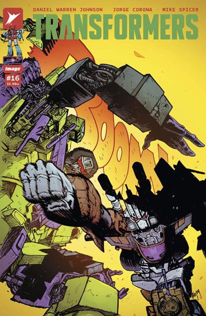 TRANSFORMERS #16 CVR A DANIEL WARREN JOHNSON & MIKE SPICER | IMAGE COMICS | JANUARY 2025