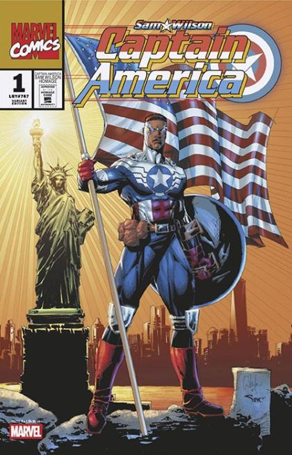 SAM WILSON CAPTAIN AMERICA #1 (OF 5) HOMAGE VAR | MARVEL PRH | JANUARY 2025