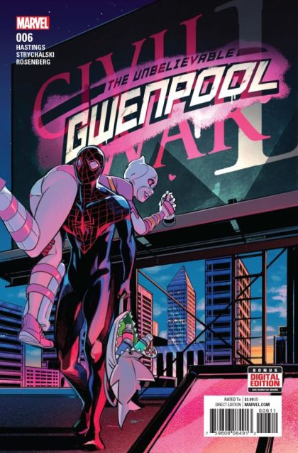 THE UNBELIEVABLE GWENPOOL #6 | MARVEL COMICS | 2016 | A