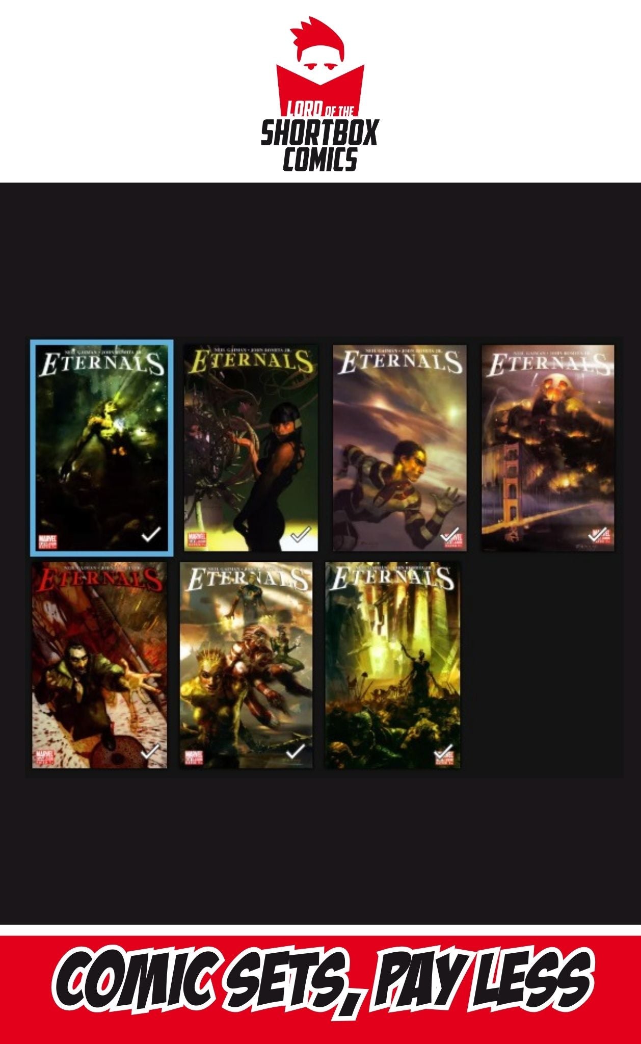 ETERNALS, VOL. 3 ##1-7 | MARVEL COMICS | 2006 | A