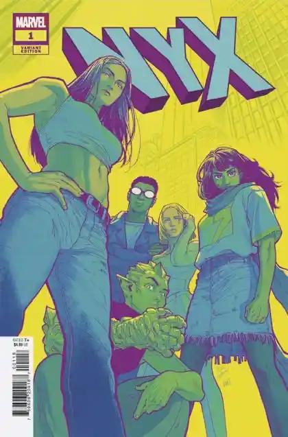 NYX #1 | 1:25 RATIO INCENTIVE YAGAWA VAR | MARVEL PRH | JULY 2024