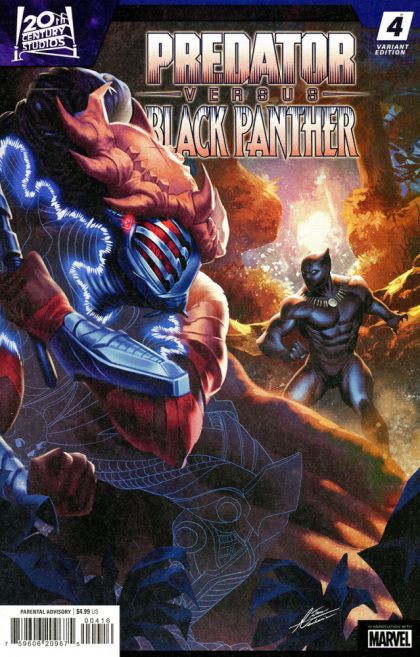 PREDATOR VS BLACK PANTHER #4 (OF 4) | 1:25 RATIO INCENTIVE  VAR | MARVEL PRH | NOVEMBER 2024