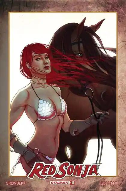 RED SONJA 2023 #13 CVR F | 1:10 RATIO INCENTIVE FRISON MODERN ICON | DYNAMITE | AUGUST 2024