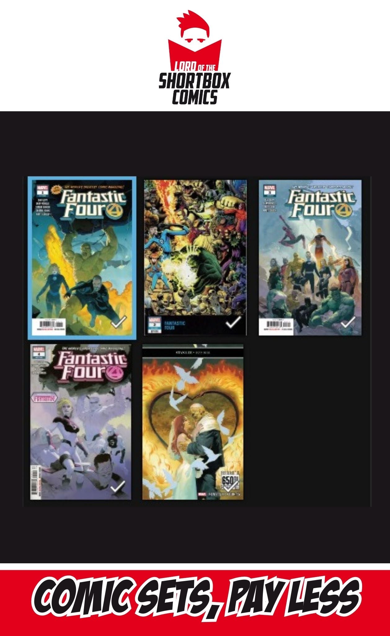 Fantastic Four, Vol. 6 #1-5  | Marvel Comics | 2018