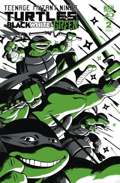 TEENAGE MUTANT NINJA TURTLES: BLACK, WHITE & GREEN #2 | IDW PUBLISHING | A