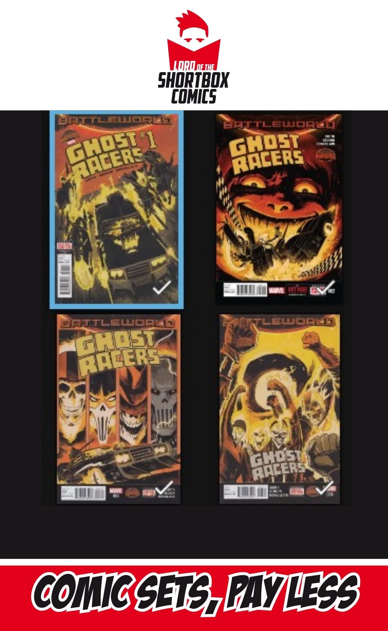 Ghost Racers #1-4  | Marvel Comics | 2015