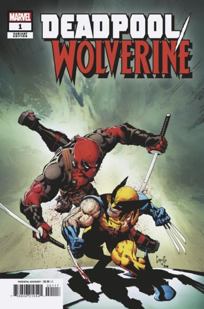 DEADPOOL WOLVERINE #1 GREG CAPULLO | 1:50 RATIO INCENTIVE | MARVEL PRH | JANUARY 2025