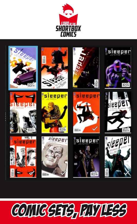 SLEEPER, VOL. 2 ##1-12 | DC COMICS | 2004