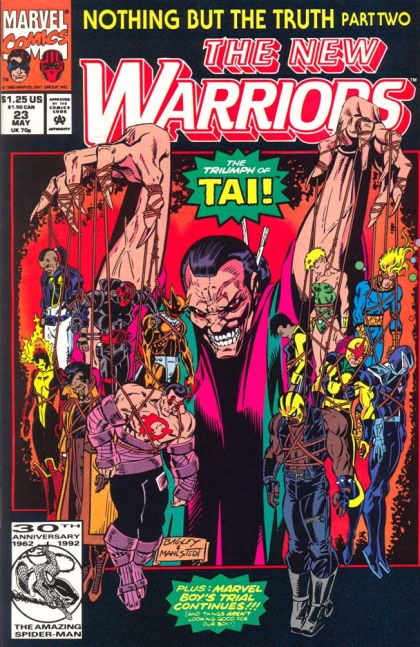 THE NEW WARRIORS, VOL. 1 #23 | MARVEL COMICS | 1992 | A