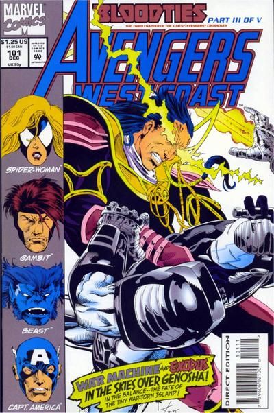 THE WEST COAST AVENGERS, VOL. 2 #101 | MARVEL COMICS | 1993 | A