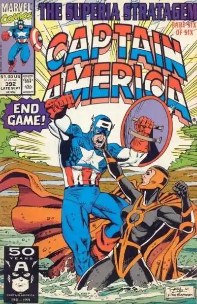 CAPTAIN AMERICA, VOL. 1 #392 | MARVEL COMICS | 1991 | A