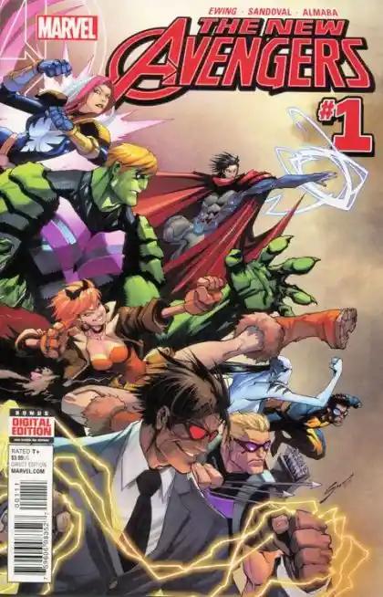 NEW AVENGERS, VOL. 4 #1 | MARVEL COMICS | 2015 | A | 🔑