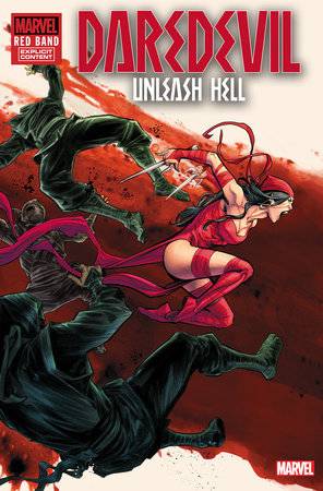 DAREDEVIL UNLEASH HELL RED BAND #1 (OF 5) JONES VAR (BAG) | MARVEL PRH | JANUARY 2025