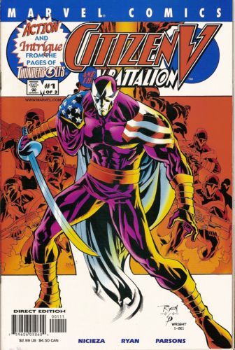 CITIZEN V AND THE V-BATTALION ##1-3 | MARVEL COMICS | 2001 | A