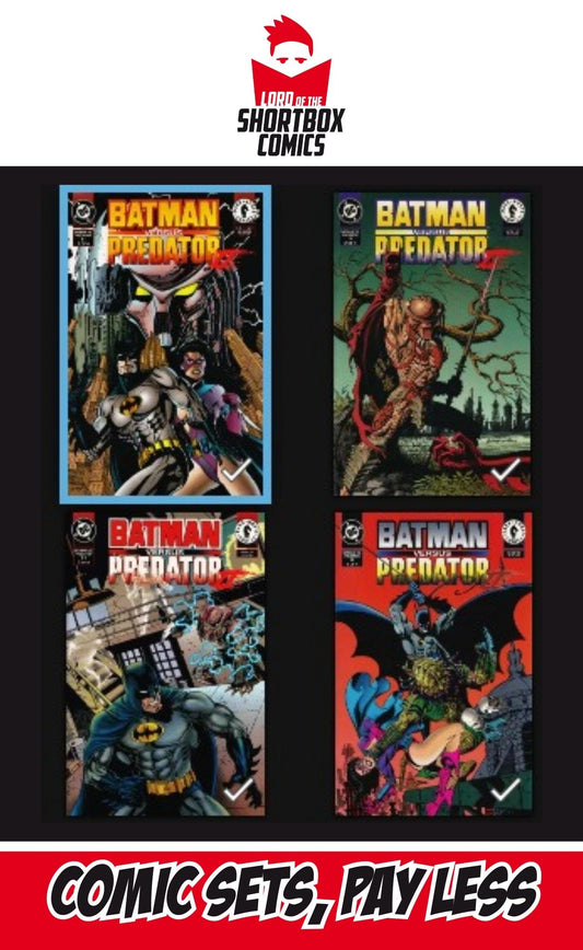 BATMAN VS PREDATOR II. BLOODMATCH #1-4 | MARVEL COMICS | 1994