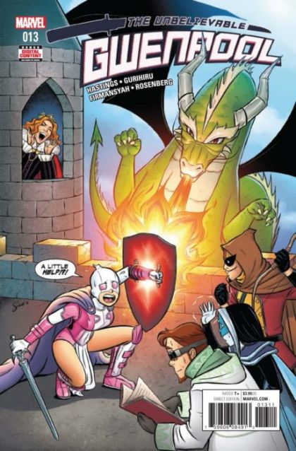 THE UNBELIEVABLE GWENPOOL #13 | MARVEL COMICS | 2017 | A