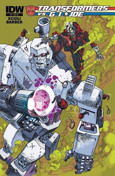 TRANSFORMERS VS. G.I. JOE #8 | IDW PUBLISHING | 2015  | RATIO INCENTIVE 1:10