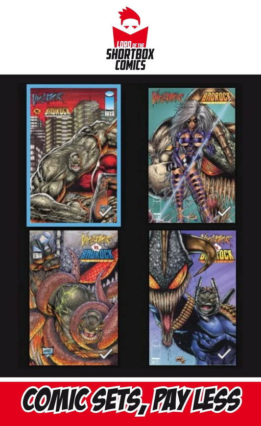 VIOLATOR VS BAD ROCK #1-4 | 1995