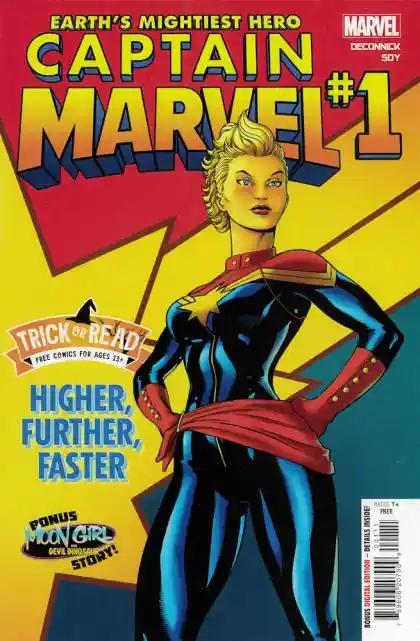 TRICK OR READ 2023 (CAPTAIN MARVEL: HIGHER, FASTER, FURTHER) #1 | MARVEL COMICS | 2023