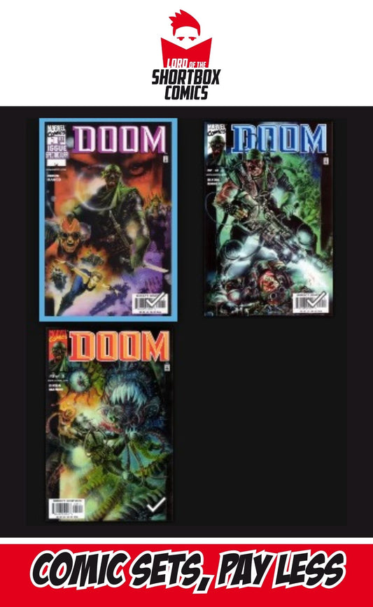 DOOM VOL.1  #1-3 | MARVEL COMICS 2000