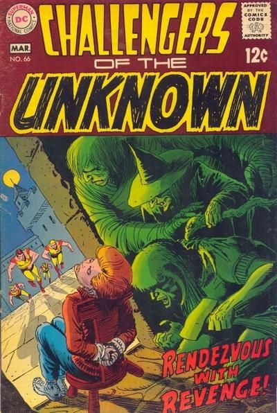 CHALLENGERS OF THE UNKNOWN, VOL. 1 #66 | DC COMICS | 1969 LOW | MID GRADE