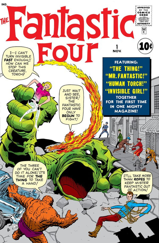 FANTASTIC FOUR #1 FACSIMILE ED FOIL VAR (NET) | MARVEL PRH | JANUARY 2025