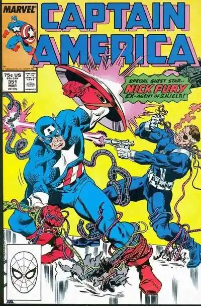 CAPTAIN AMERICA, VOL. 1 #351 | MARVEL COMICS | 1989 | A