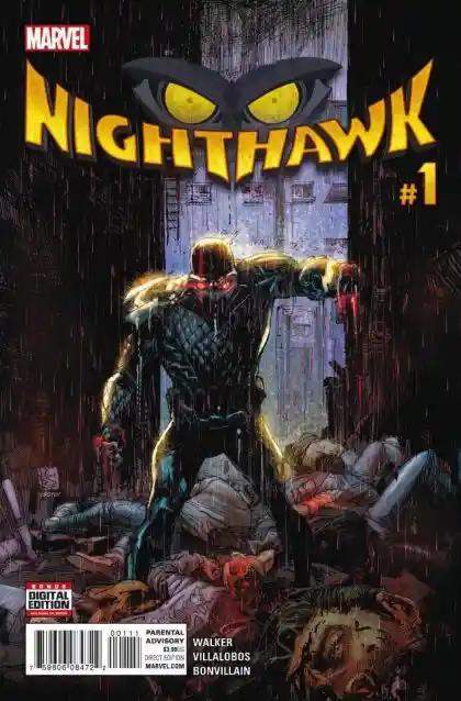 NIGHTHAWK, VOL. 2 #1 | MARVEL COMICS | 2016 | A