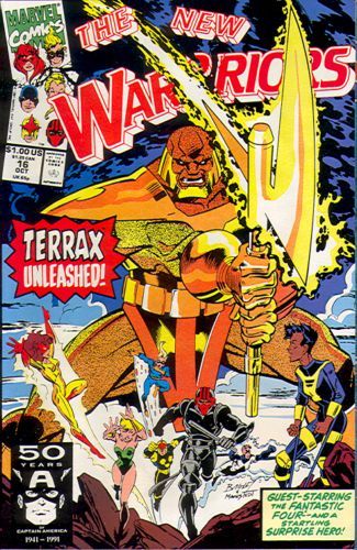 THE NEW WARRIORS, VOL. 1 #16 | MARVEL COMICS | 1991 | A