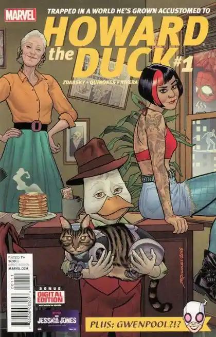 HOWARD THE DUCK, VOL. 5 #1 | MARVEL COMICS | 2016 | A