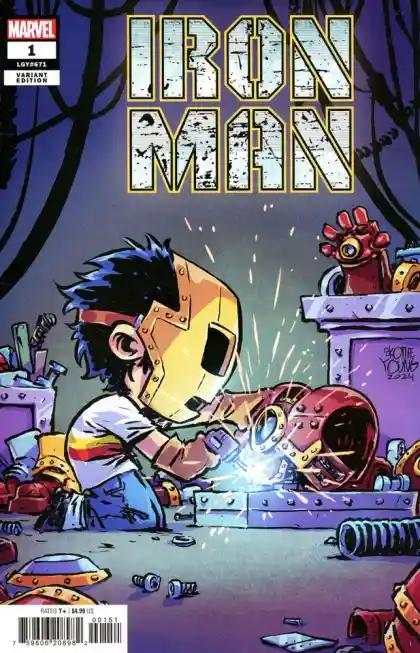 IRON MAN #1 SKOTTIE YOUNG VAR | MARVEL PRH | OCTOBER 2024