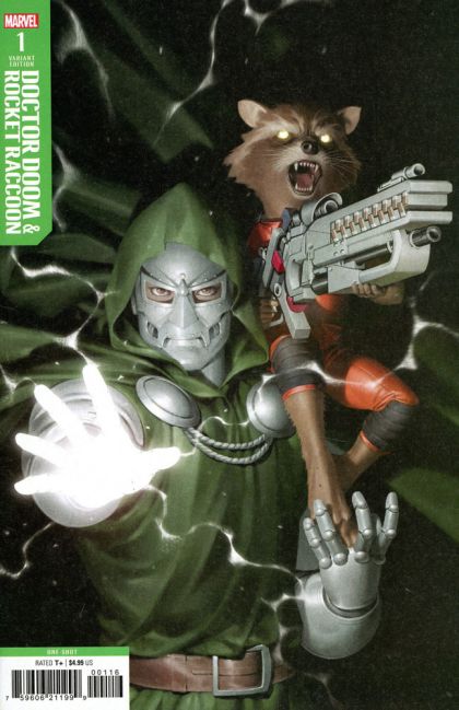 DOCTOR DOOM & ROCKET RACCOON #1  | 1:25 RATIO INCENTIVE YOON VAR | MARVEL PRH | JANUARY 2025