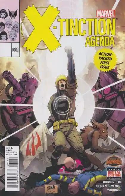 X-TINCTION AGENDA ##1-4 | MARVEL COMICS | 2015 | A