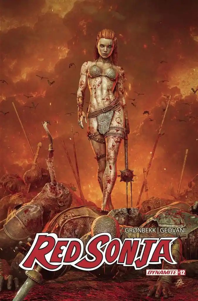 RED SONJA 2023 #12 CVR B BARENDS | DYNAMITE | JULY 2024