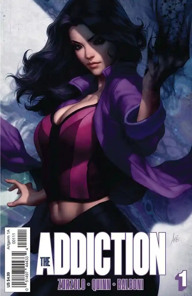 ADDICTION DEATH OF YOUR LIFE #1 (OF 3) CVR A ARTGERM | ADDICTION COMICS | JULY 2024