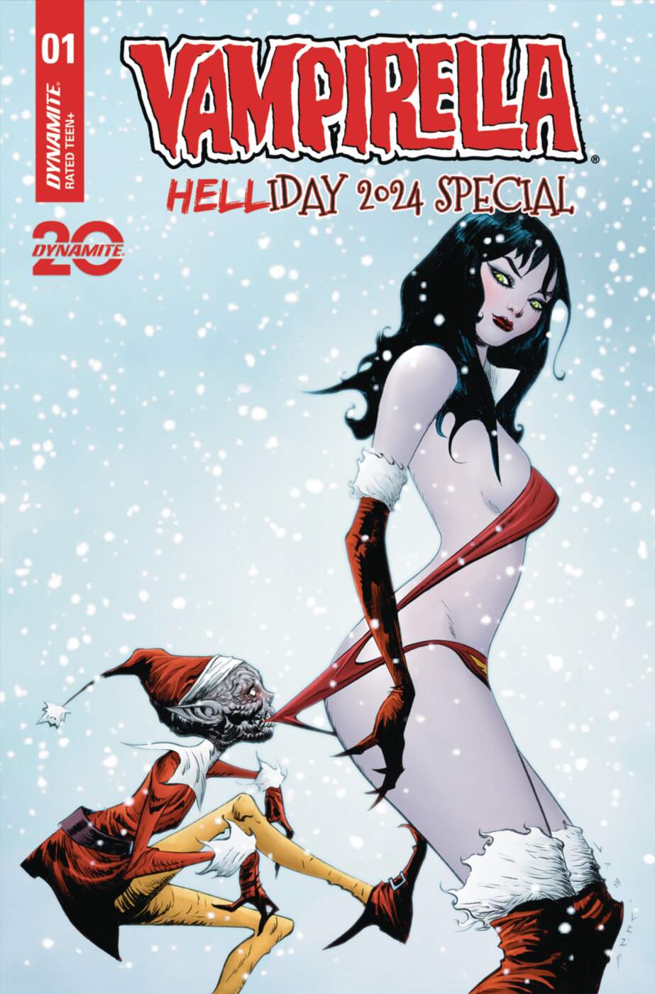 VAMPIRELLA HELLIDAY 2024 SP #1 CVR A LEE & CHUNG | DYNAMITE | DECEMBER 2024