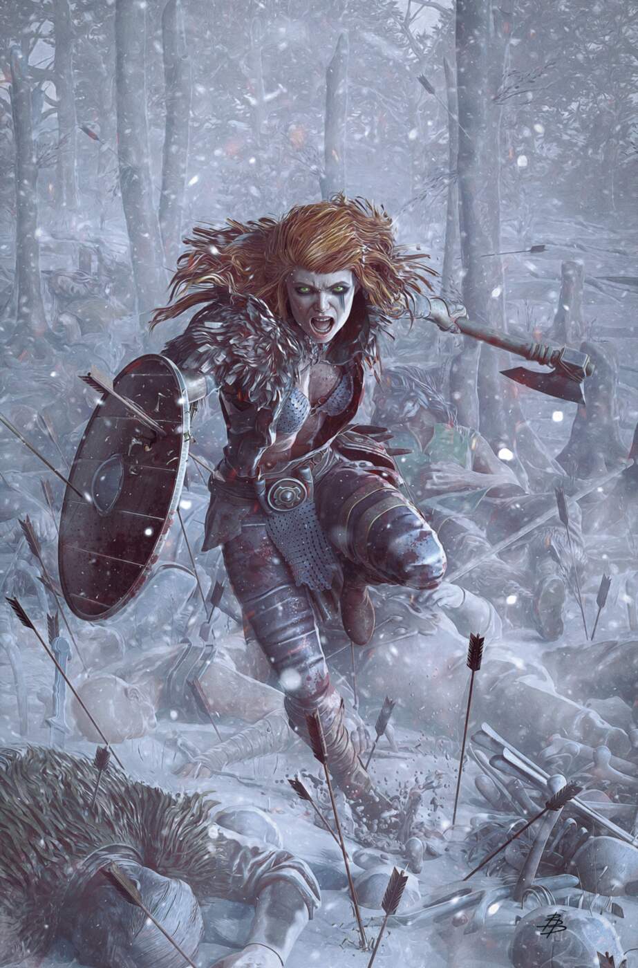 RED SONJA 2023 #17 CVR J  | 1:15 RATIO INCENTIVEBARENDS VIRGIN | DYNAMITE | DECEMBER 2024