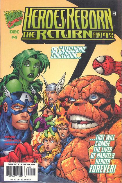 HEROES REBORN: THE RETURN #4 | MARVEL COMICS | 1997 | A