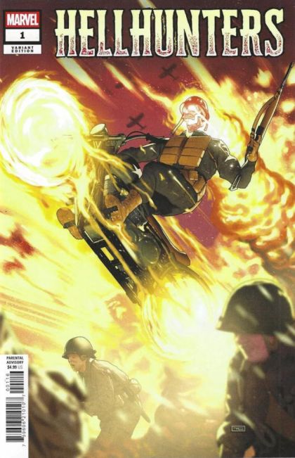 HELLHUNTERS #1 (OF 5)   | 1:25 RATIO INCENTIVE CLARKE VAR | MARVEL PRH | DECEMBER 2024