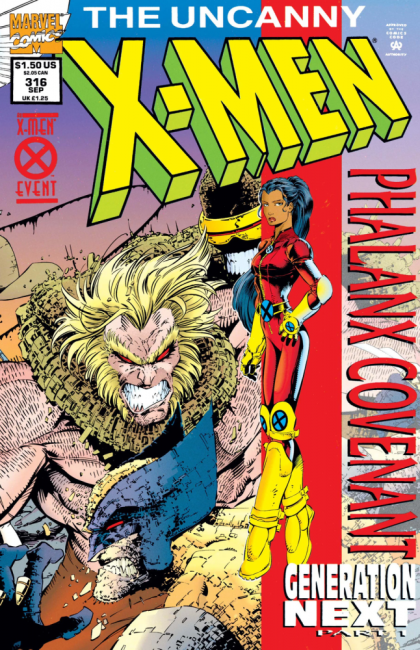 UNCANNY X-MEN, VOL. 1 #316 | MARVEL COMICS | 1994 | A