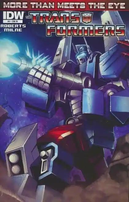 TRANSFORMERS: MORE THAN MEETS THE EYE ONGOING #4 | IDW PUBLISHING | 2012 | RI 1:10 RATIO INCENTIVE