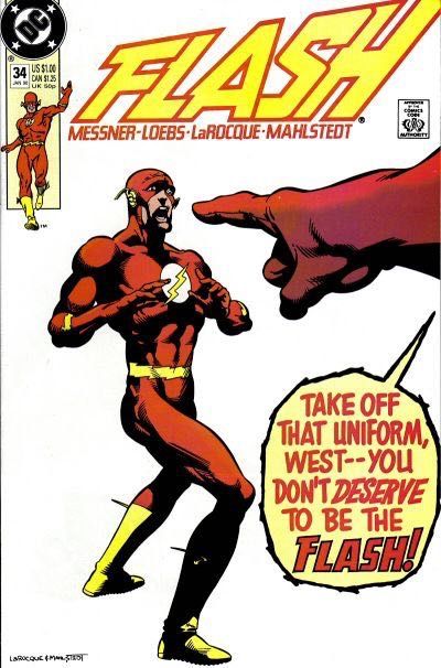 FLASH, VOL. 2 #34 | DC COMICS | 1990 | A