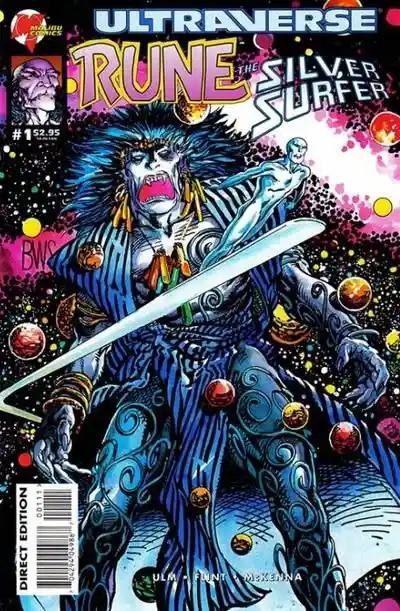 RUNE / THE SILVER SURFER #1 | MALIBU COMICS | 1995 | A