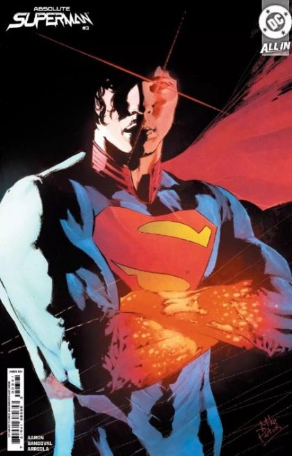 ABSOLUTE SUPERMAN #3 CVR D | 1:25 RATIO INCENTIVE PERKINS CARD STOCK VAR | DC COMICS | JANUARY 2025